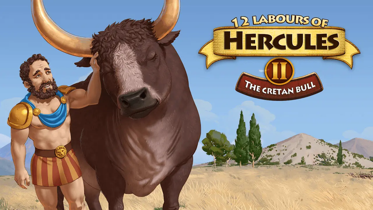 12 Labours of Hercules II: The Cretan Bull Logo