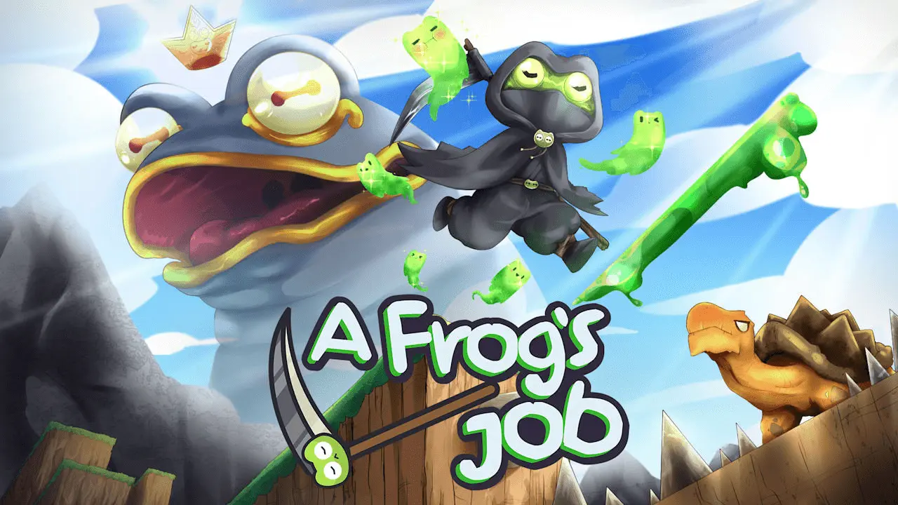 A Frog's Job Logo