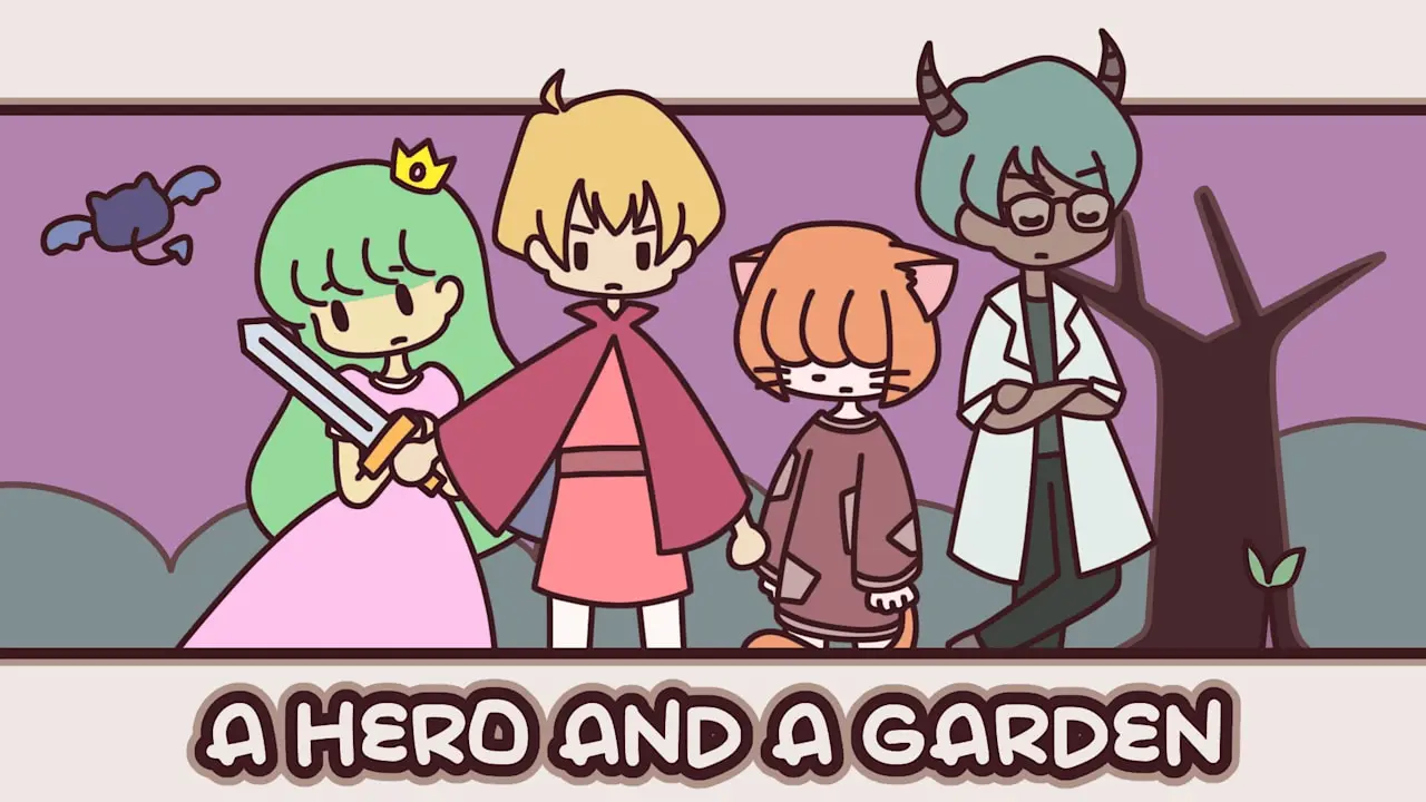 A HERO AND A GARDEN Logo