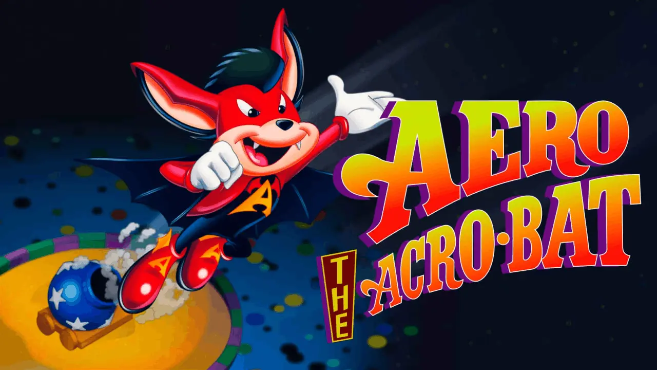 Aero The Acro-Bat Logo