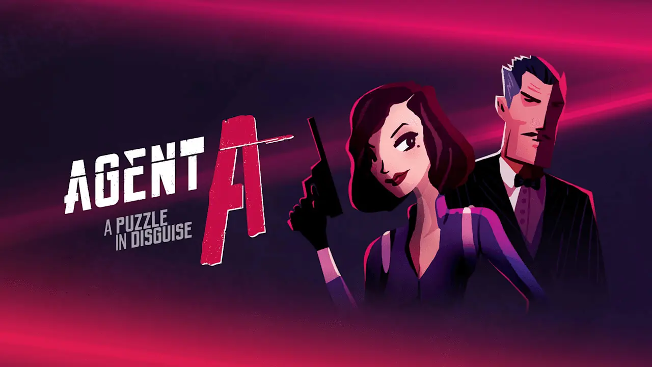 Agent A: A puzzle in disguise Logo