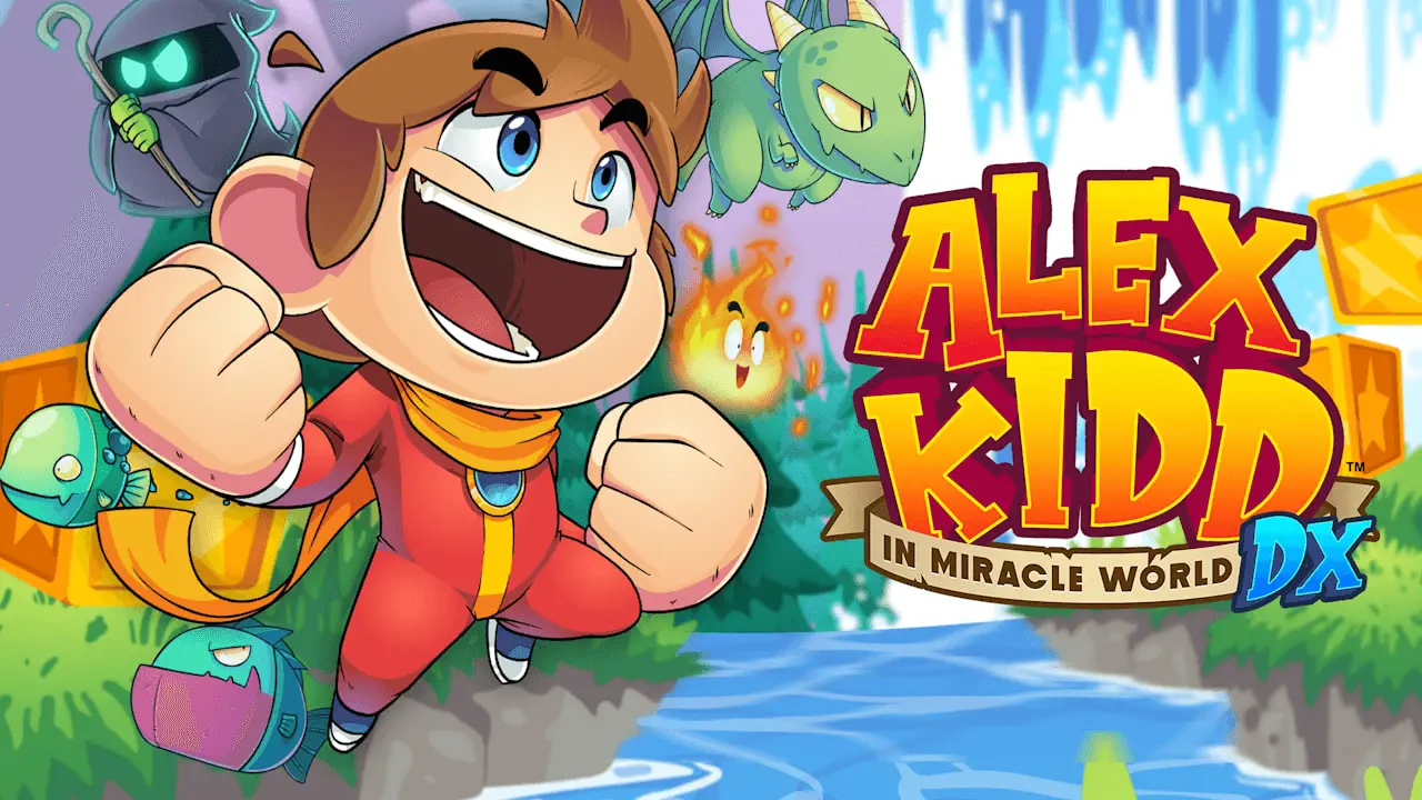 Alex Kidd in Miracle World DX Logo