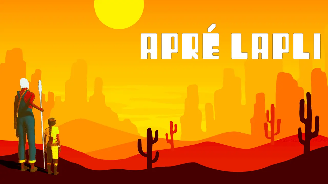 Apre Lapli [After the rain] Logo