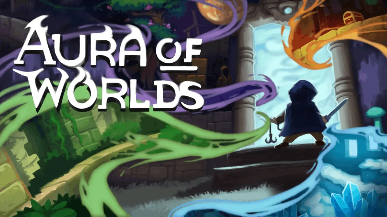 Aura of Worlds Logo