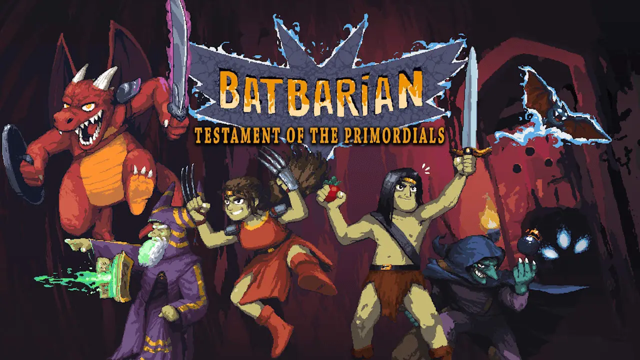 Batbarian: Testament of the Primordials Logo