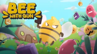Bee With Gun Icon