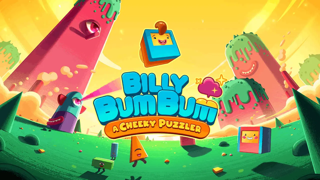 Billy Bumbum: A Cheeky Puzzler Logo