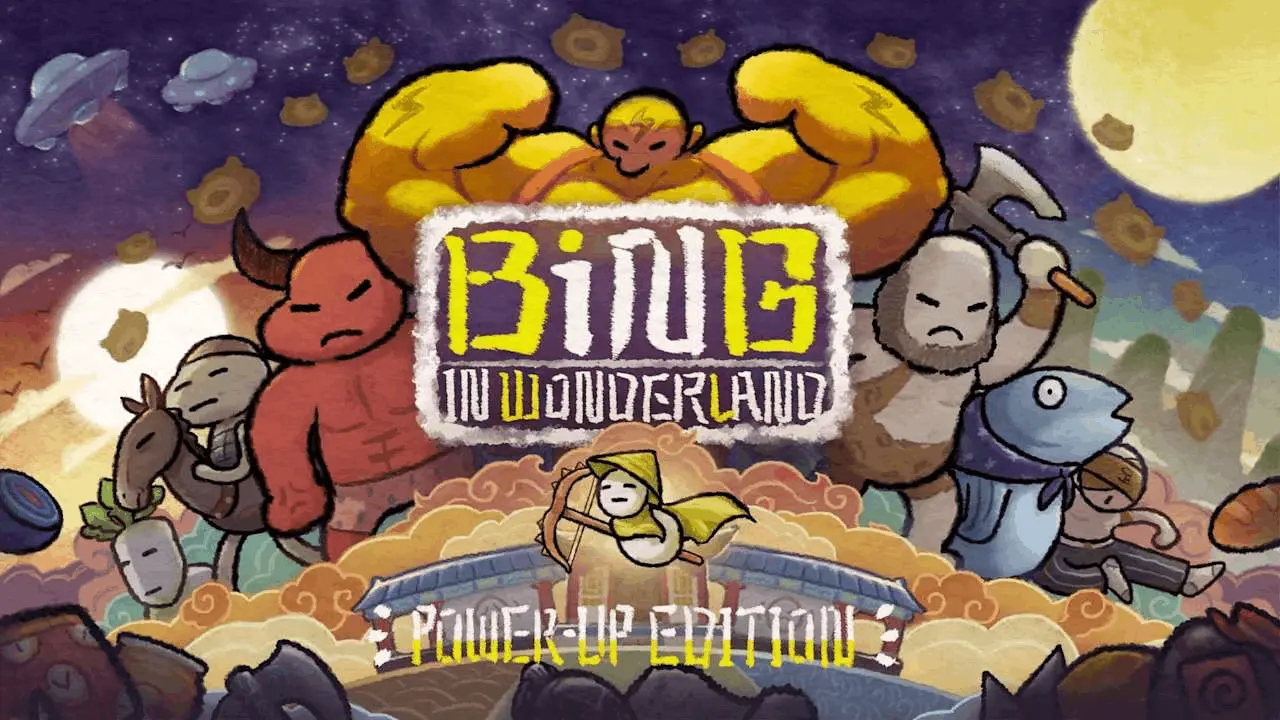 Bing in Wonderland Power Up Edition Logo