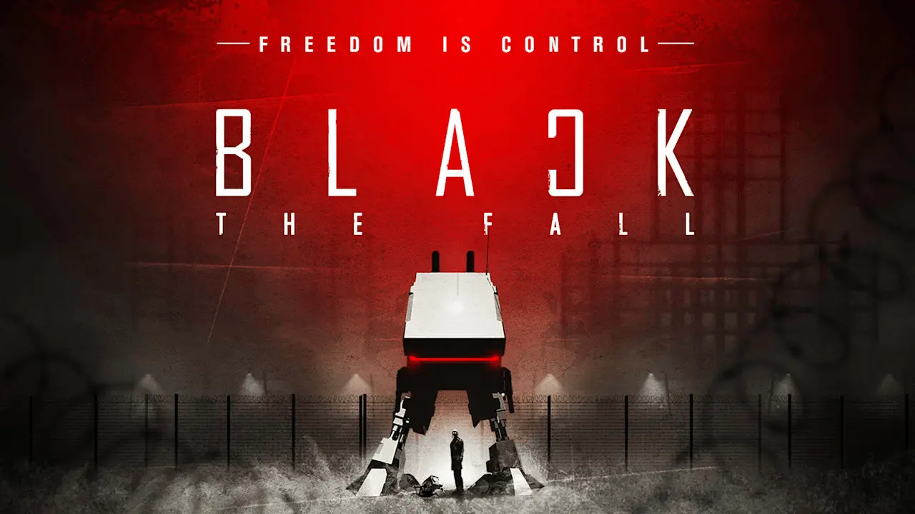 Black The Fall Logo