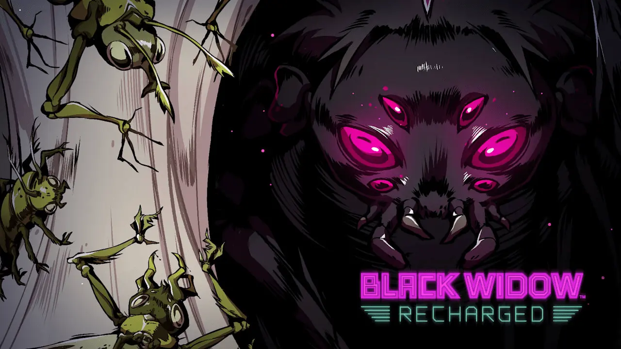 Black Widow: Recharged Logo