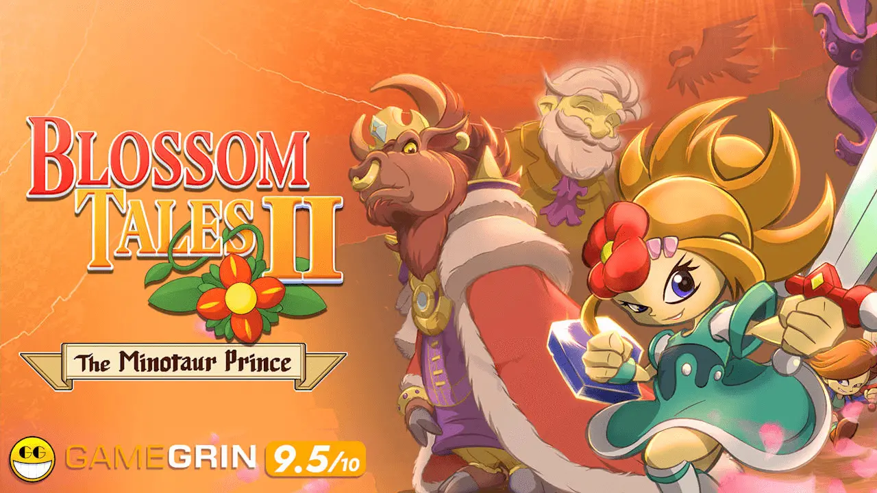 Blossom Tales II: The Minotaur Prince Logo