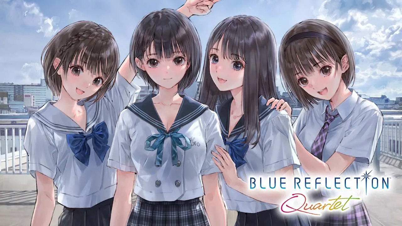 BLUE REFLECTION Quartet Logo