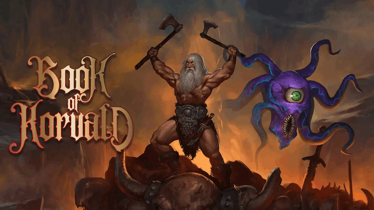 Book of Korvald Logo