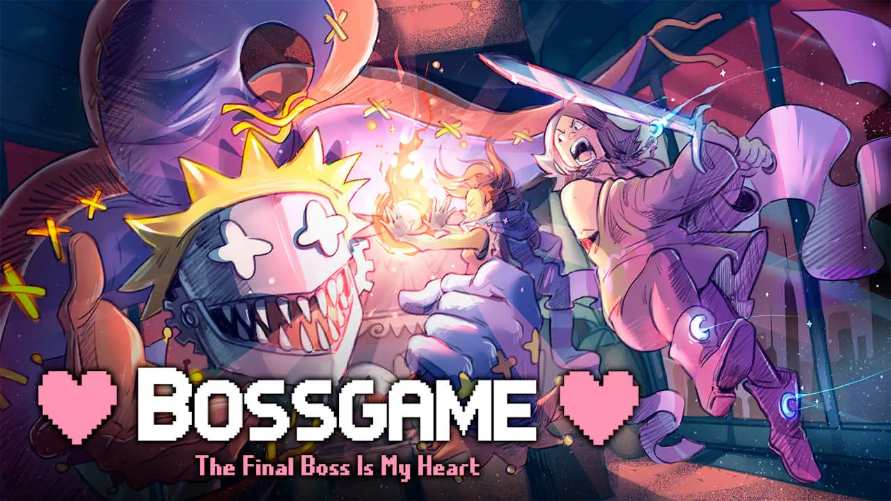 BOSSGAME: The Final Boss Is My Heart Logo