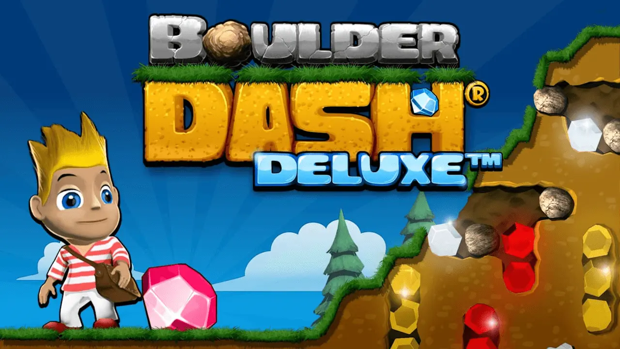 Boulder Dash Deluxe Logo