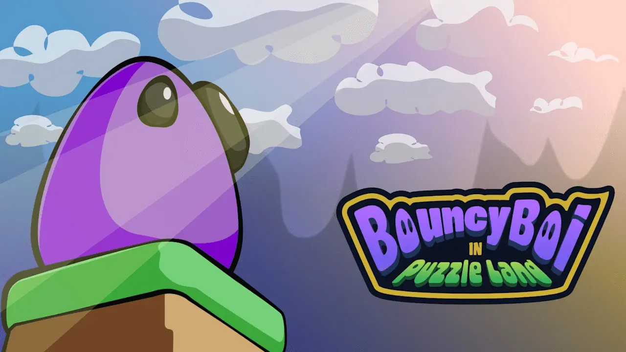BouncyBoi in Puzzle Land Logo