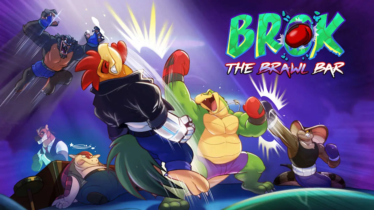 BROK: The Brawl Bar Logo