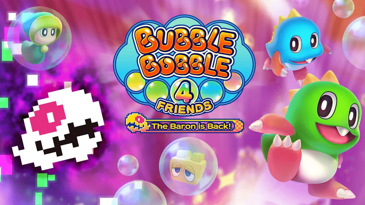 Bubble Bobble 4 Friends: The Baron is Back! Logo
