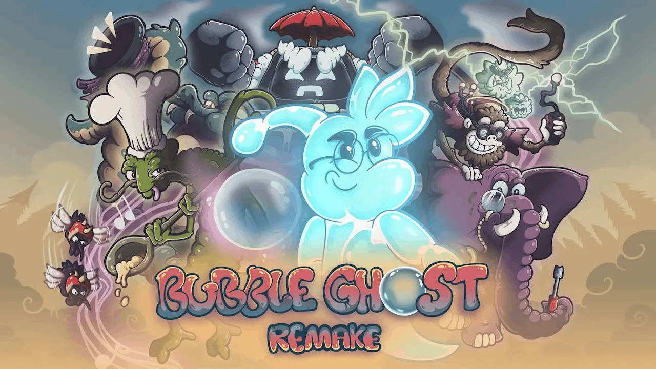 Bubble Ghost Remake Logo