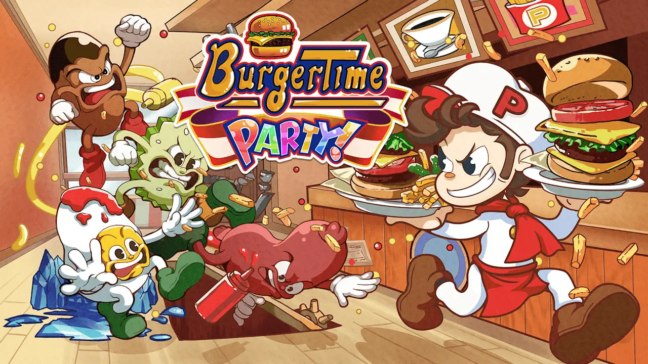 BurgerTime Party! Logo