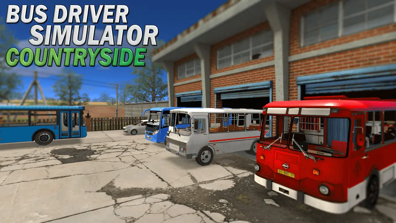 Bus Driver Simulator Countryside Logo