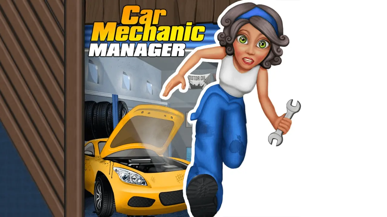 Car Mechanic Manager Logo