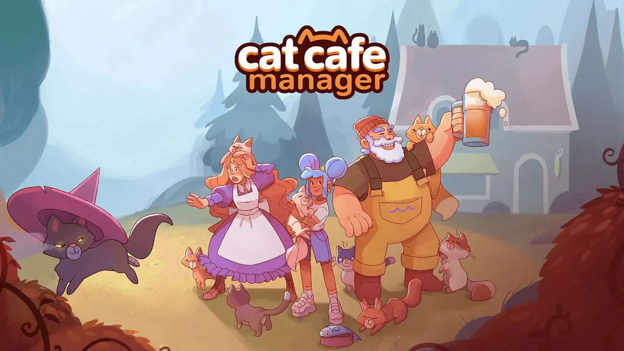 Cat Cafe Manager Logo