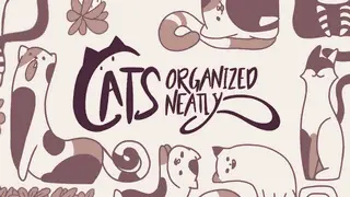 Cats Organized Neatly Icon