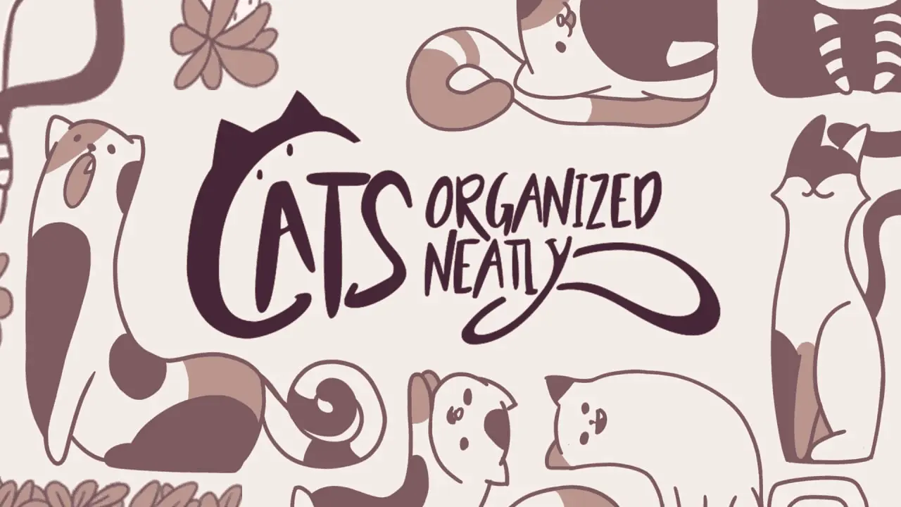 Cats Organized Neatly Logo