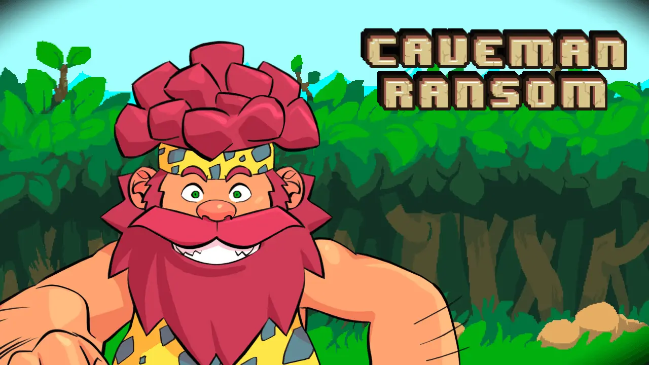 Caveman Ransom Logo
