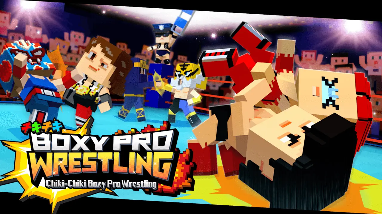 Chiki-Chiki Boxy Pro Wrestling Logo