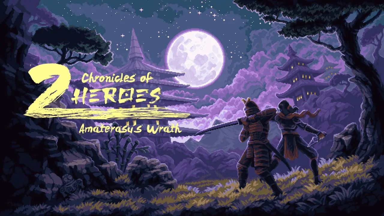 Chronicles of 2 Heroes: Amaterasu's Wrath Logo