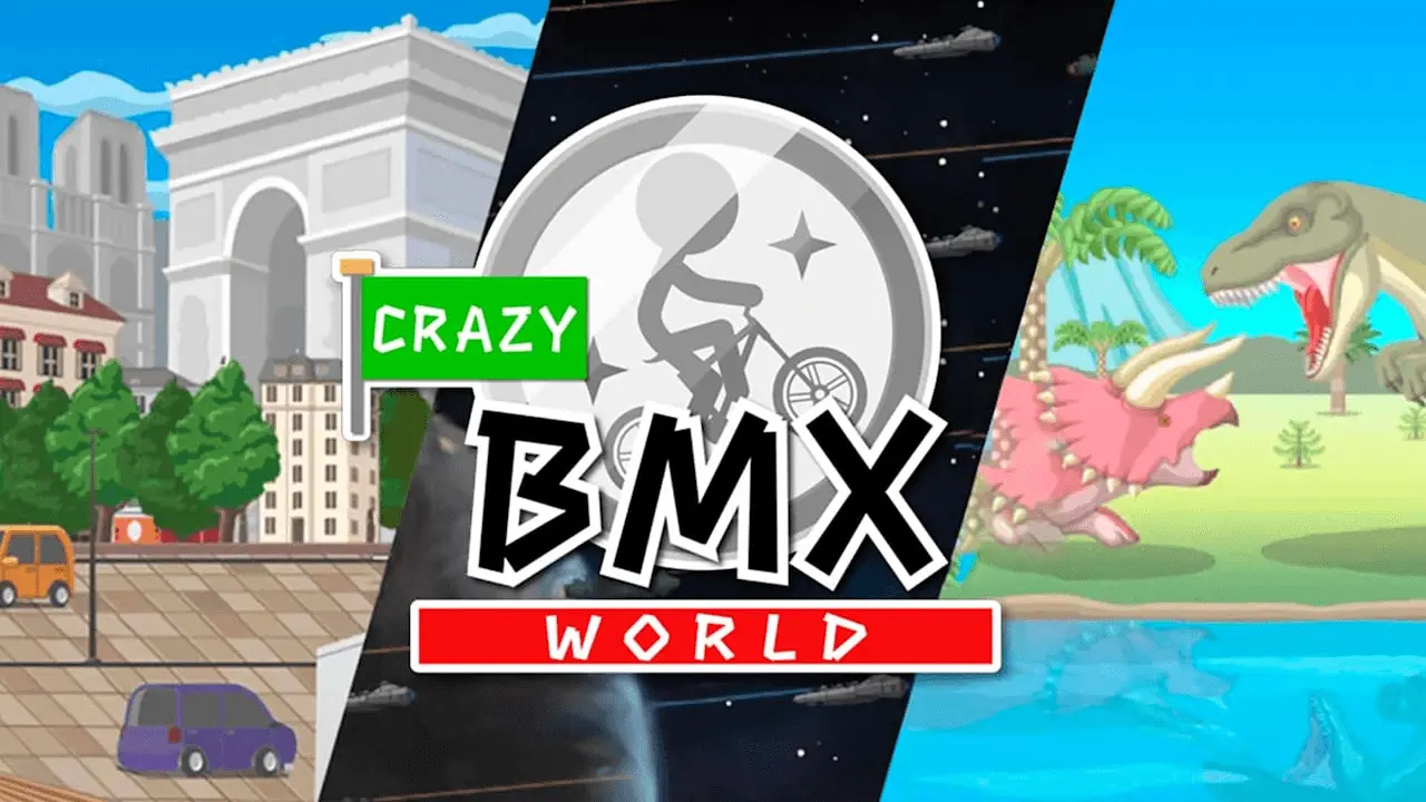 Crazy BMX World Logo
