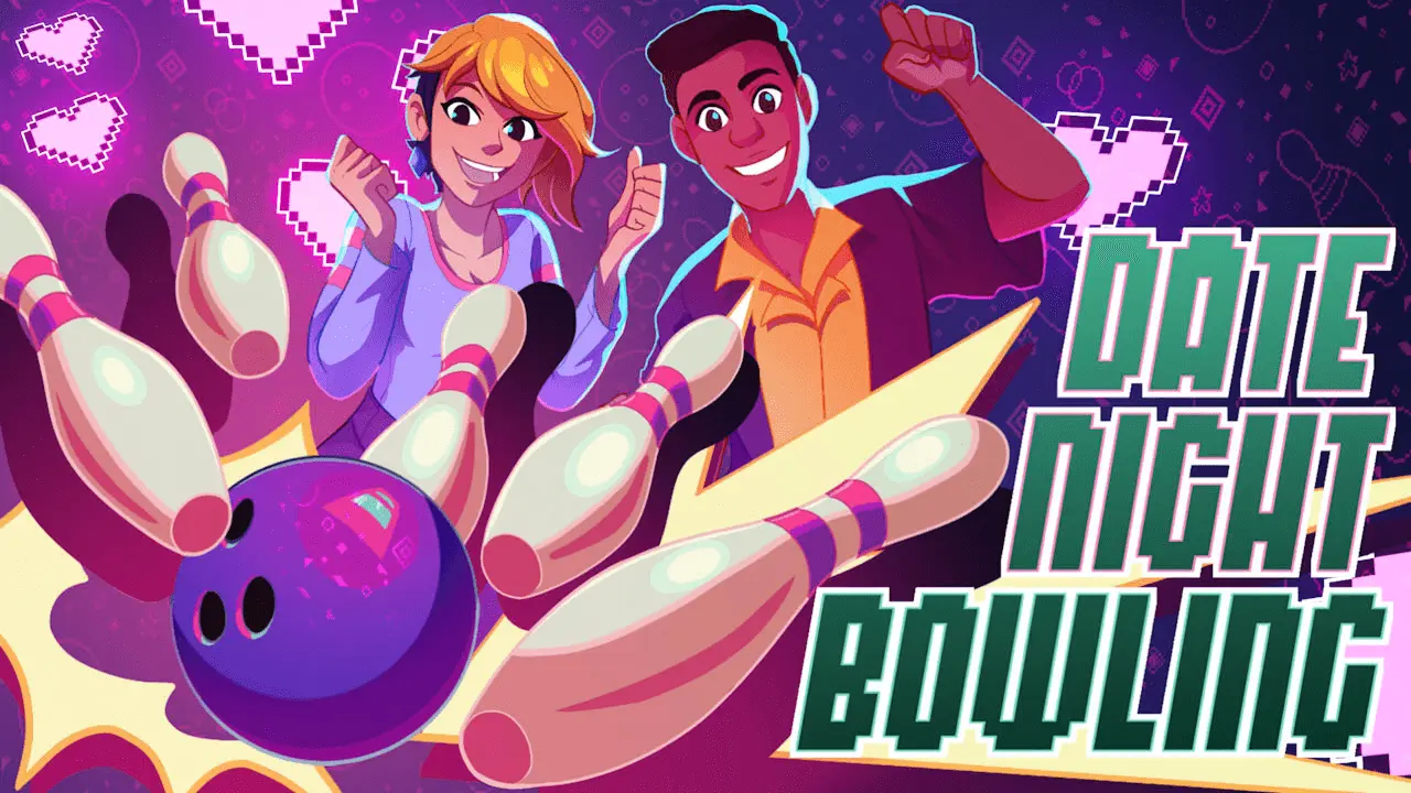 Date Night Bowling Logo