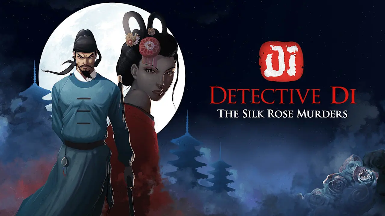 Detective Di: The Silk Rose Murders Logo