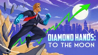 Diamond Hands: To The Moon Icon