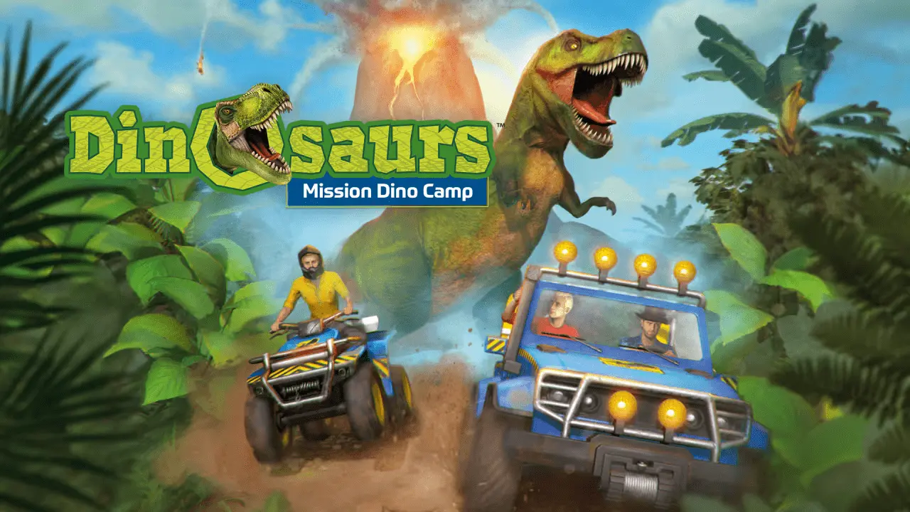 DINOSAURS: Mission Dino Camp Logo