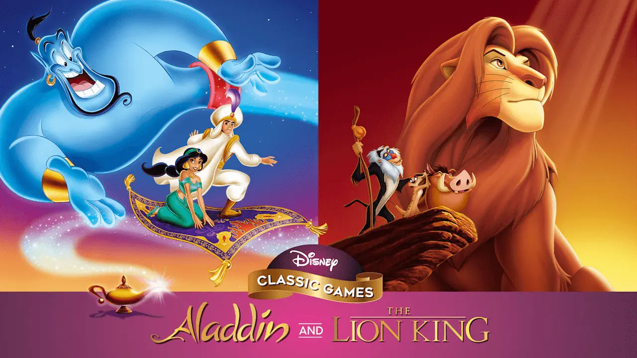 Disney Classic Games: Aladdin and The Lion King Logo