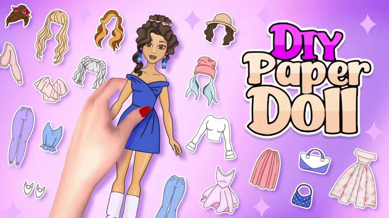DIY Paper Doll Logo