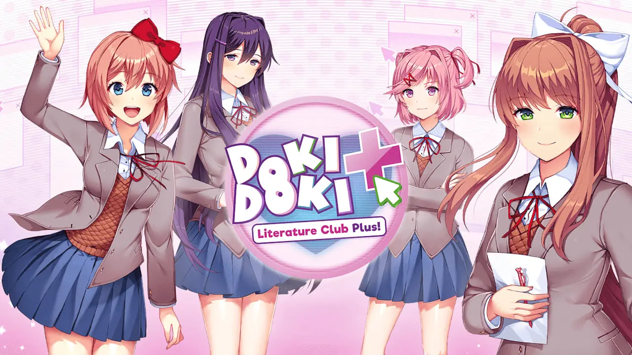 Doki Doki Literature Club Plus! Logo