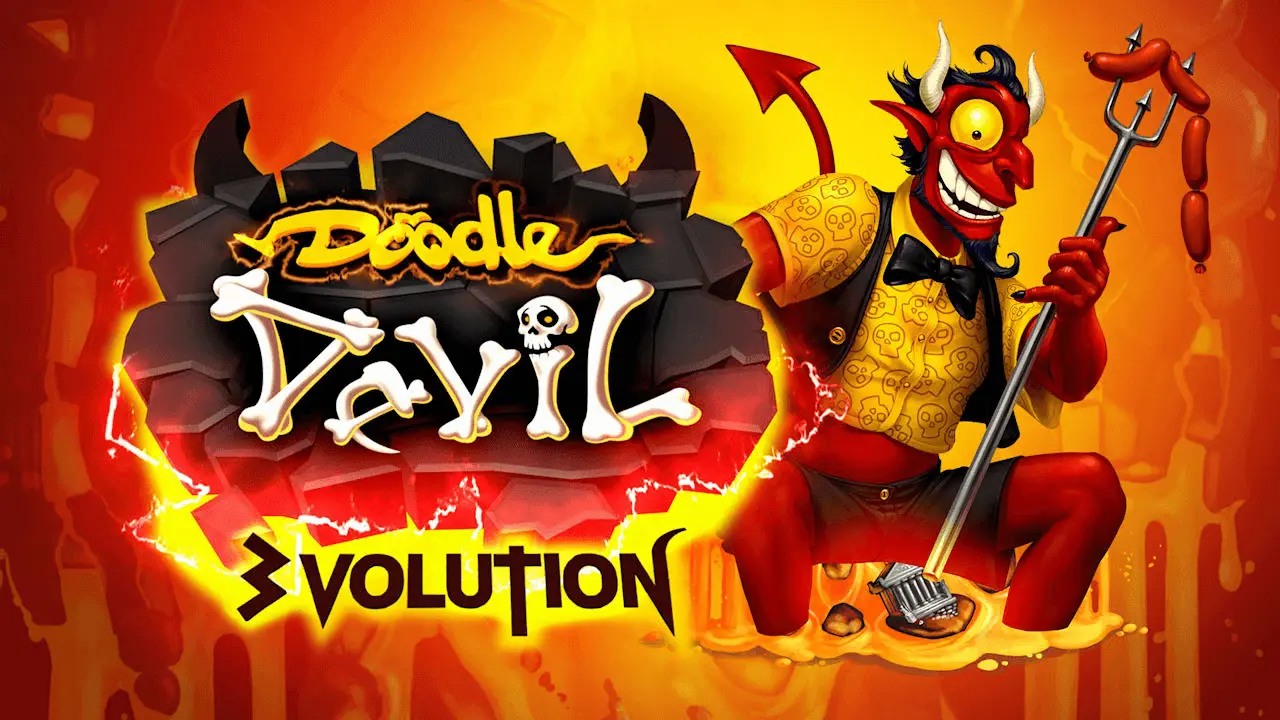 Doodle Devil: 3volution Logo