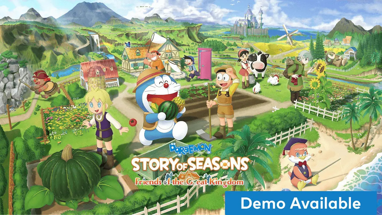 DORAEMON STORY OF SEASONS: Friends of the Great Kingdom Logo