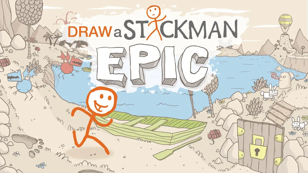 Draw a Stickman: EPIC Logo