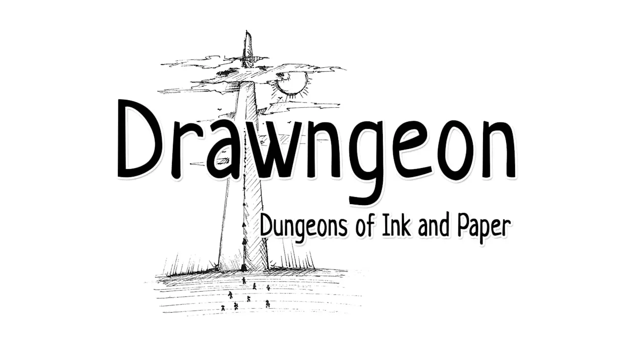 Drawngeon: Dungeons of Ink and Paper Logo