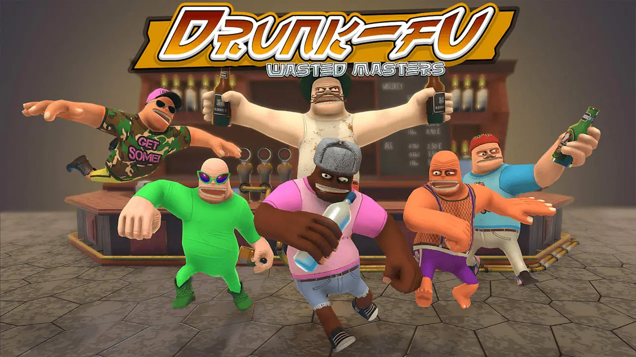 Drunk-Fu: Wasted Masters Logo