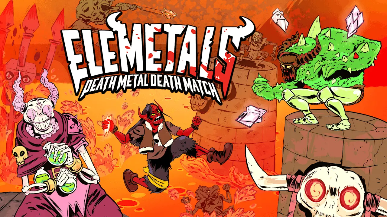 EleMetals: Death Metal Death Match! Logo
