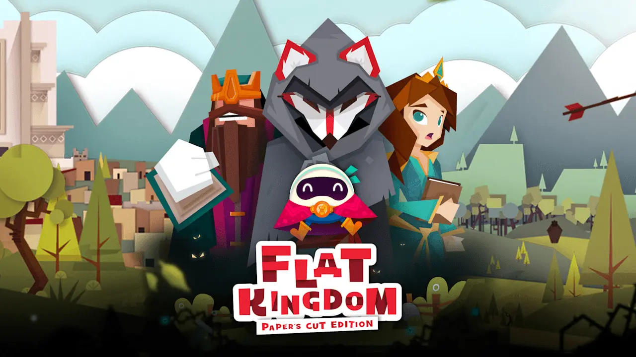 Flat Kingdom Paper's Cut Edition Logo