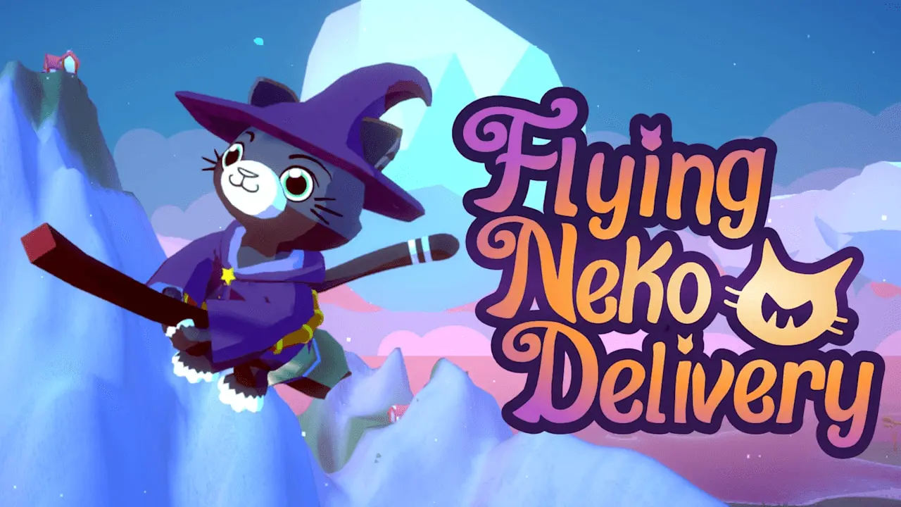Flying Neko Delivery Logo