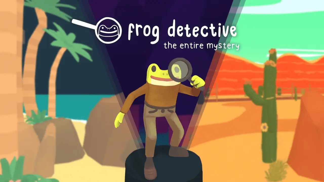 Frog Detective: The Entire Mystery Logo