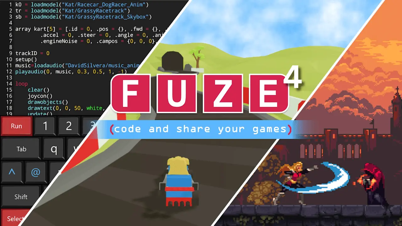 FUZE4 Nintendo Switch Logo